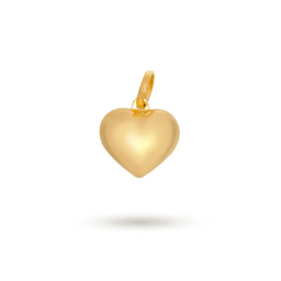 پلاک گردنبند طلا 18 عیار زنانه میلی گالری طرح قلب کد MT891