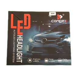 لامپ هدلایت ۱۰۰ وات خودرو کانپکس مدل V100 پایه H4