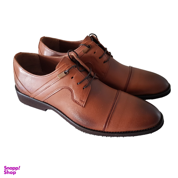 کفش رسمی مردانه کد 702 رنگ عسلی