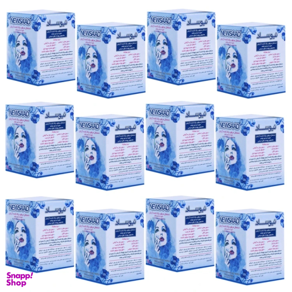 دستمال مرطوب نیوساد مدل Sensitive مجموعه 12 عددی