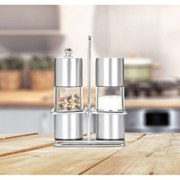 ست نمک پاش و فلفل پاش کد 0605 به همراه استند