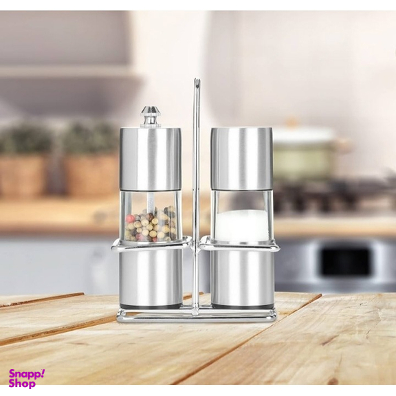 ست نمک پاش و فلفل پاش کد 0605 به همراه استند