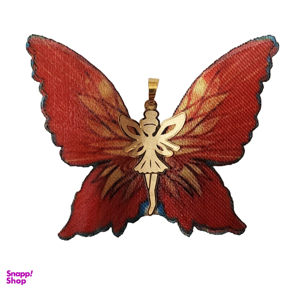 پلاک گردنبند طلا 18 عیار زنانه مدل e0321