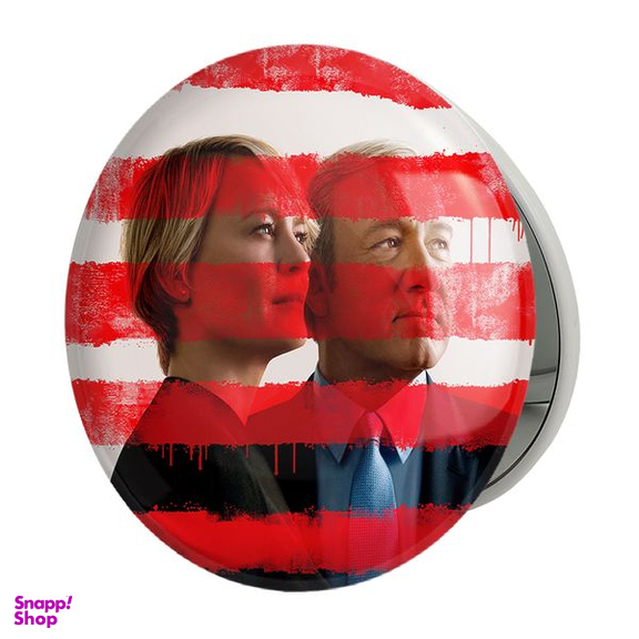 آینه جیبی خندالو طرح سریال House Of Cards مدل تاشو کد 28151