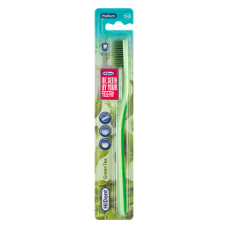 مسواک برس متوسط هایدنت مدل Green Tea کد 965
