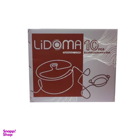 سرویس پخت و پز 10 پارچه لیدوما مدل اکولید