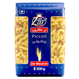 ماکارونی پیکولی زر ماکارون وزن 500 گرم