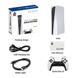 کنسول بازی مستر گیمر مدل PSP 3D Controller Game Station Q10 ظرفیت 128 گیگابایت به همراه 2 دسته بازی