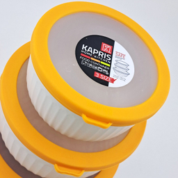 ظرف نگهدارنده کاپریس مدل سیف لاک مجموعه 3 عددی