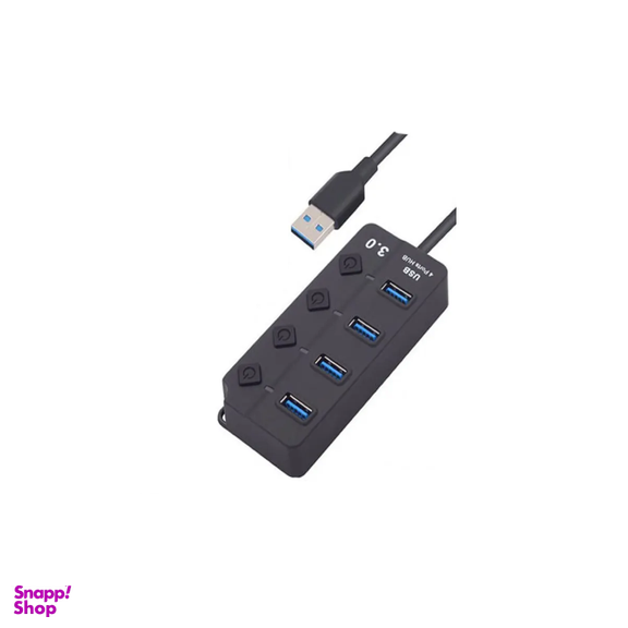 هاب 4 پورت USB 3.0 ای نت مدل E-35D