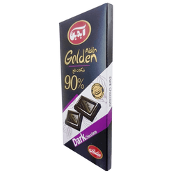 شکلات تلخ 90 درصد آیدین وزن 100 گرم