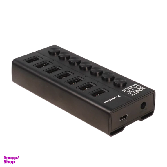 هاب 7 پورت USB 3.2 کی نت پلاس KP-HA17