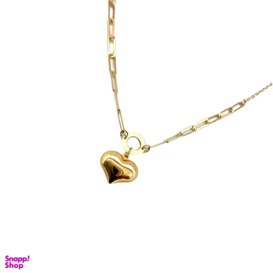 گردنبند طلا 18 عیار زنانه مدل قلب