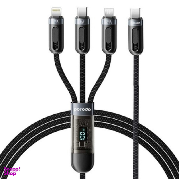 کابل تبدیل یک به سه پرودو کد PD-3N1C2CLM طول 1.2 متر