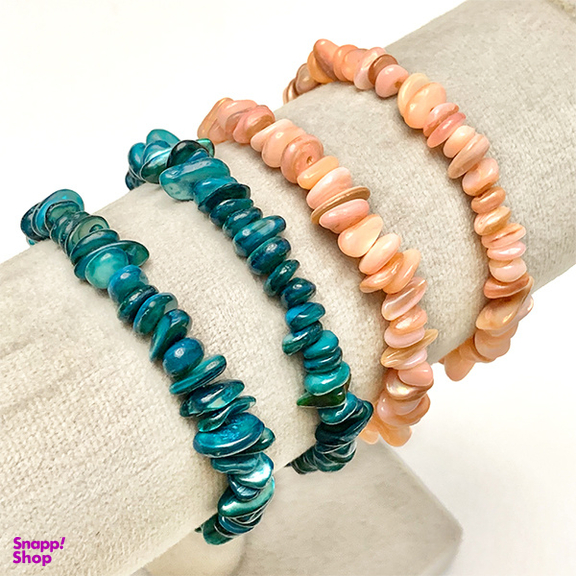 دستبند زنانه مدل صدف سورا کد B006