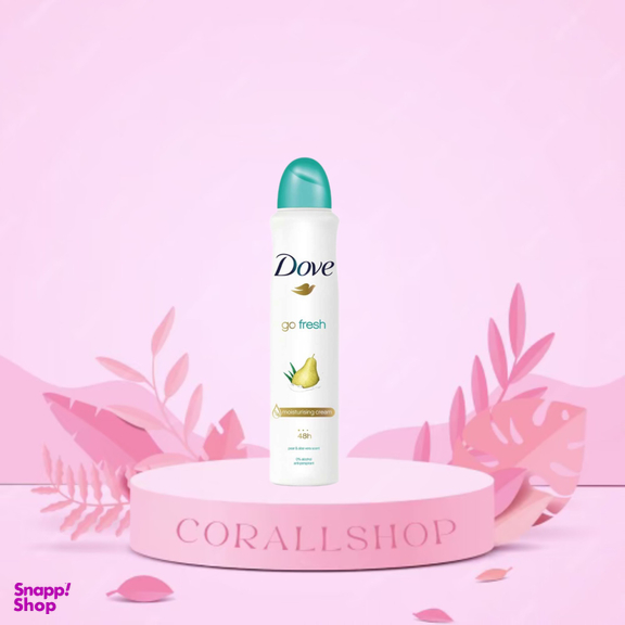 اسپری ضد تعریق زنانه داو مدل گلابی کد 105 حجم 150 میلی لیتر