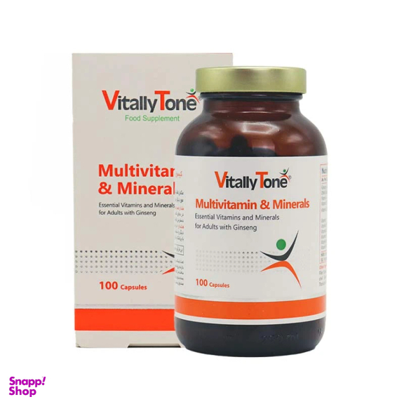 سافت ژل مولتی ویتامین و مینرال ویتالی تون