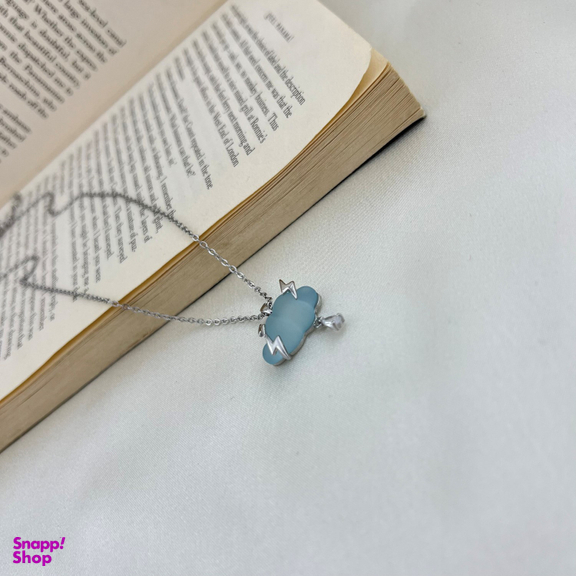 گردنبند زنانه طرح ابر کد N4581