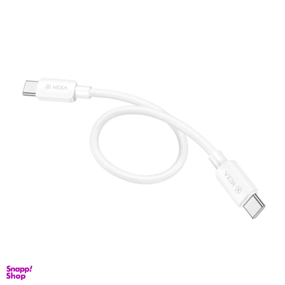 کابل شارژ 60 وات Type-C نکسا مدل L3 طول 25 سانتی‌ متر