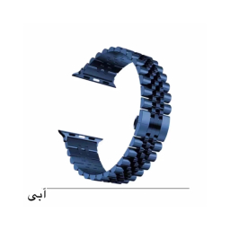 بند ساعت هوشمند مدل رولکسی مناسب اپل واچ سایز 42/44/45 میلی متر