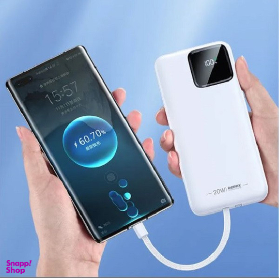 پاوربانک ریمکس مدل Fast Charge 22.5W ظرفیت 20000 میلی آمپر ساعت