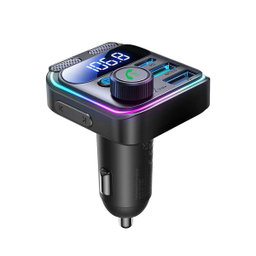 پخش کننده اف ام و شارژر فندکی خودرو جوی روم مدل JR-CCB01 48W