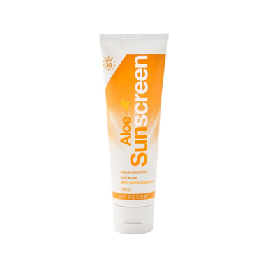 کرم ضد آفتاب فوراور مدل آلوئه ورا spf30 حجم 118 میلی لیتر