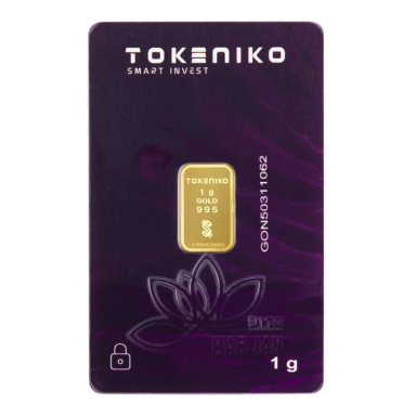 شمش طلا ۲۴ عیار توکنیکو کد 1002800