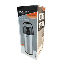 فلاسک کلورانس مدل پمپی گنجایش 2.5 لیتر