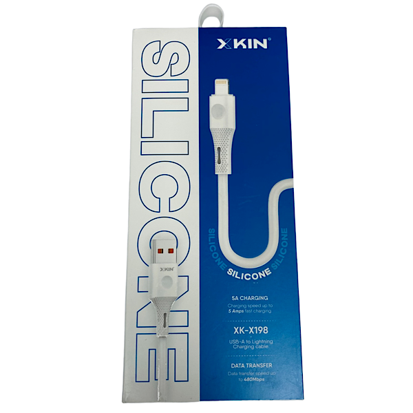 کابل USB به Lightning ایکس کین کد X198 طول 1 متر