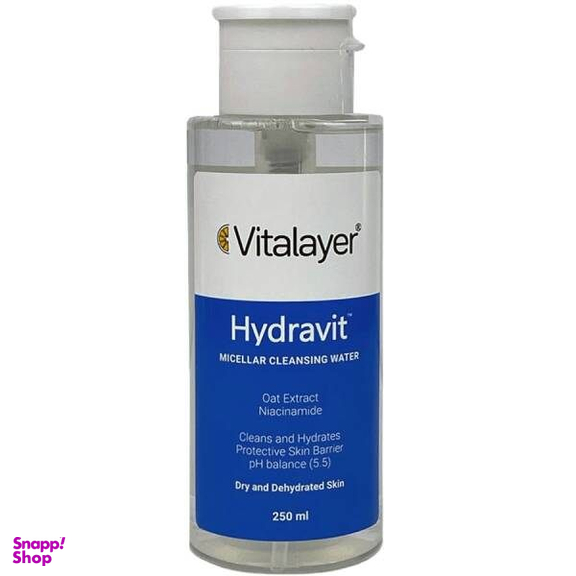 پاک کننده آرایش ویتالیر مدل هیدراویت مناسب پوست خشک حجم 250 میلی لیتر