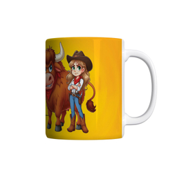 ماگ شادیت طرح دختر اردیبهشت ماهی تولدت مبارک کد 109