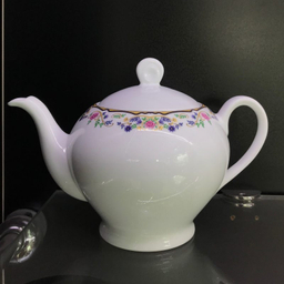 قوری چینی زرین ایران مدل گلستان