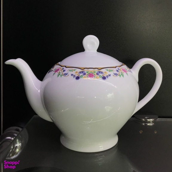 قوری چینی زرین ایران مدل گلستان