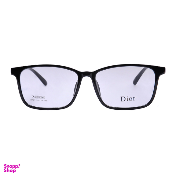 فریم عینک طبی مردانه مدل 68129 1C رنگ مشکی