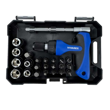 ست سری پیچ گوشتی و بکس ویوارکس مدل VR2465-SD مجموعه 24 عددی