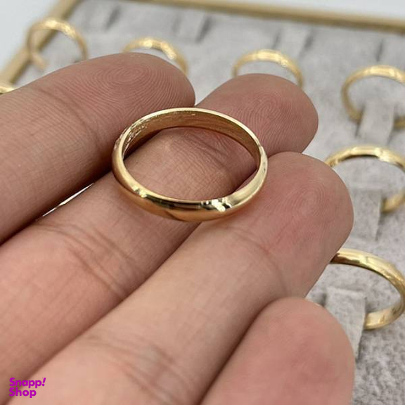 انگشتر طلا 18 عیار مردانه اپال گلد مدل حلقه طلا رینگ ساده کد sh0159