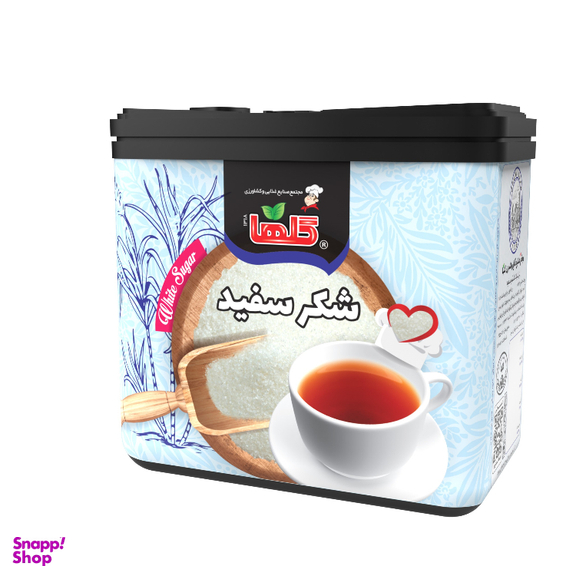 شکر سفید گلها وزن 220 گرم