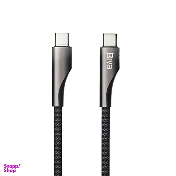 کابل دیتا Type-C بیوا مدل 60W طول 1 متر