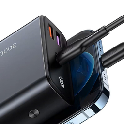 پاوربانک یوسمز مدل CD165 ظرفیت 30000 میلی آمپر ساعت به همراه کابل USB-C