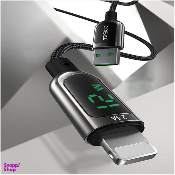 کابل دیتا USB به Lightning یسیدو مدل CA84 طول 1.2 متر