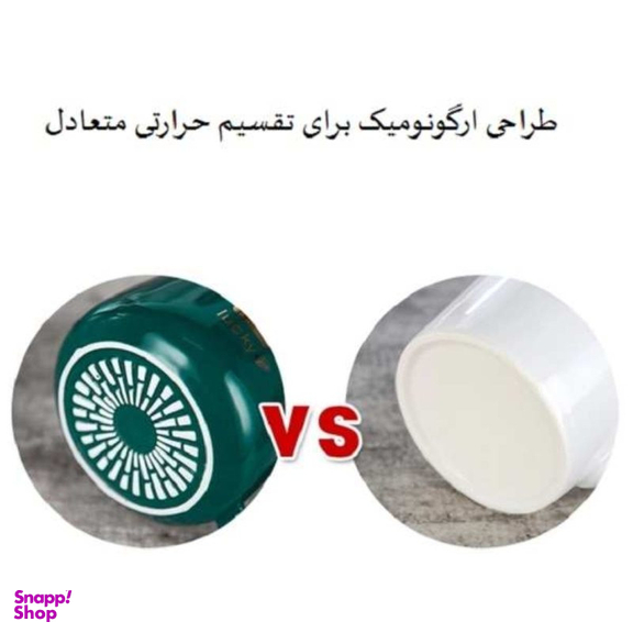 ماگ حرارتی لاکی مدل Temperature Cup به همراه صفحه گرم کن برقی