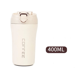 ماگ سفری مدل دو قفله coffee گنجایش 0.4 لیتر