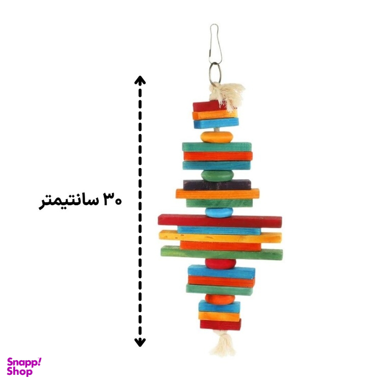 اسباب بازی چوبی پرندگان کد 1005
