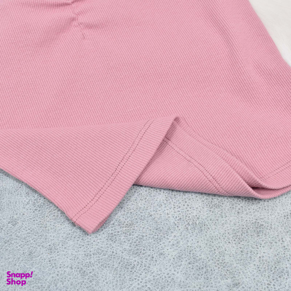 کراپ تیشرت آستین کوتاه زنانه دل آویز مدل H342