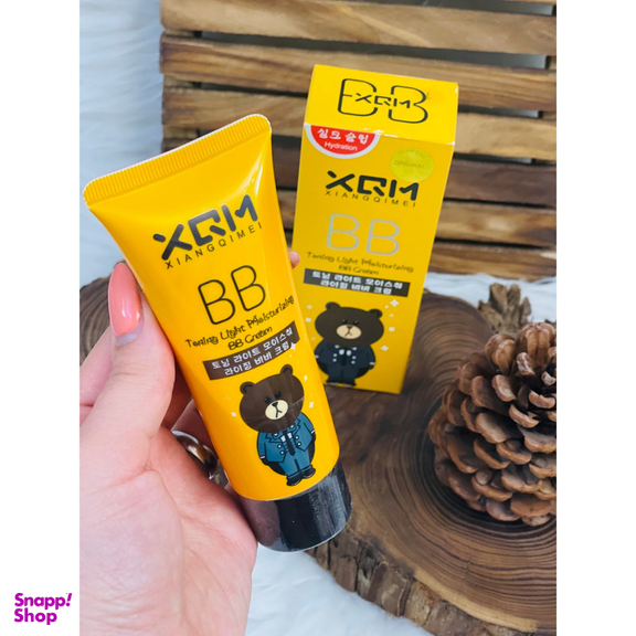 کرم پودر bb ایکس کیو آی ام مدل خرسی حجم 65 میلی لیتر