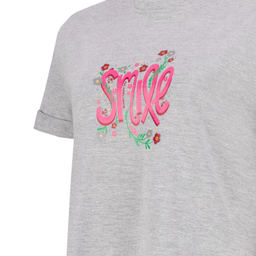 تیشرت راحتی زنانه کد 1027 رنگ خاکستری