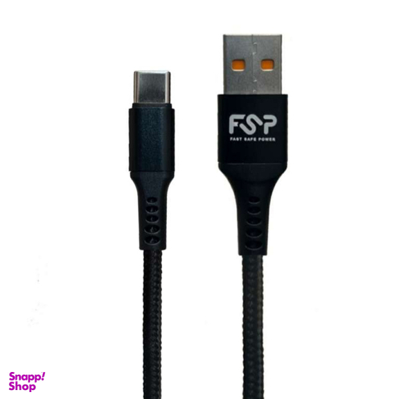 کابل تبدیل USB به Type-C اف اس پی مدل C-50 طول 1 متر