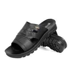 دمپایی مردانه شیما مدل میعاد رنگ مشکی