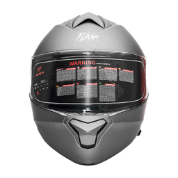 کلاه کاسکت فک متحرک فلش مدل 935SSV Titanium Gray